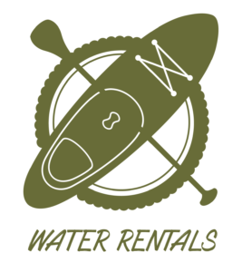 southwest raft and jeep green kayak logo